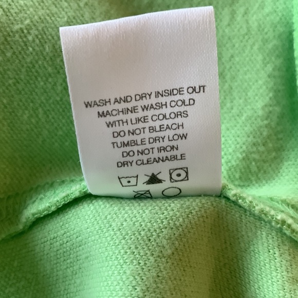 Le Tigre Vintage 90s Track Jacket Classic Logo Men’s Chartreuse Green Size XL - Picture 9 of 9